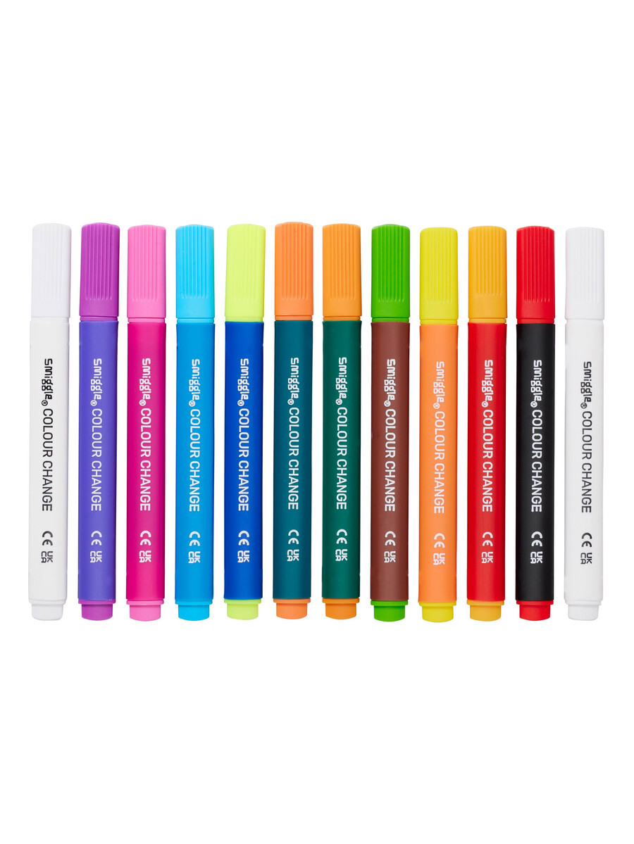 marcadores que cambian de color x12