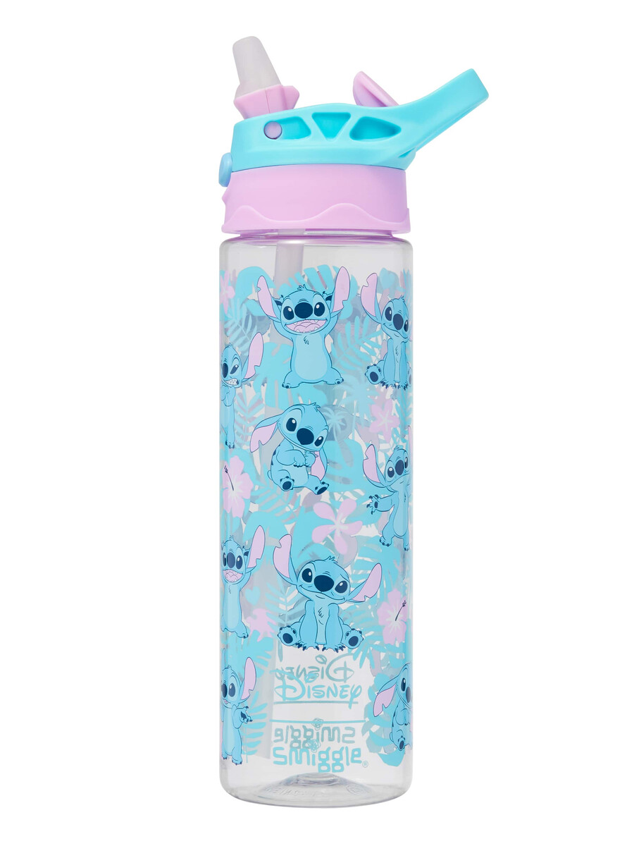 botella de plástico abatible stitch de 650 ml