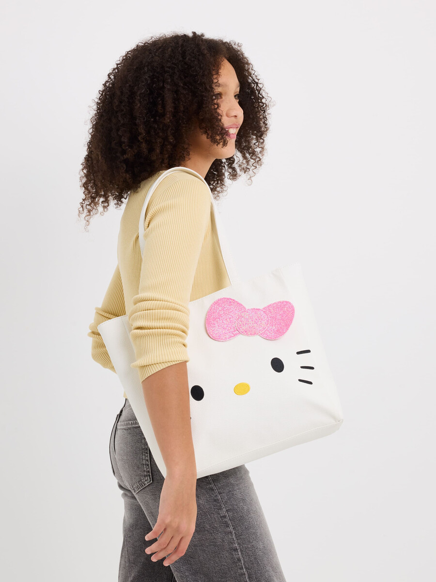 bolso tote de hombro hello kitty