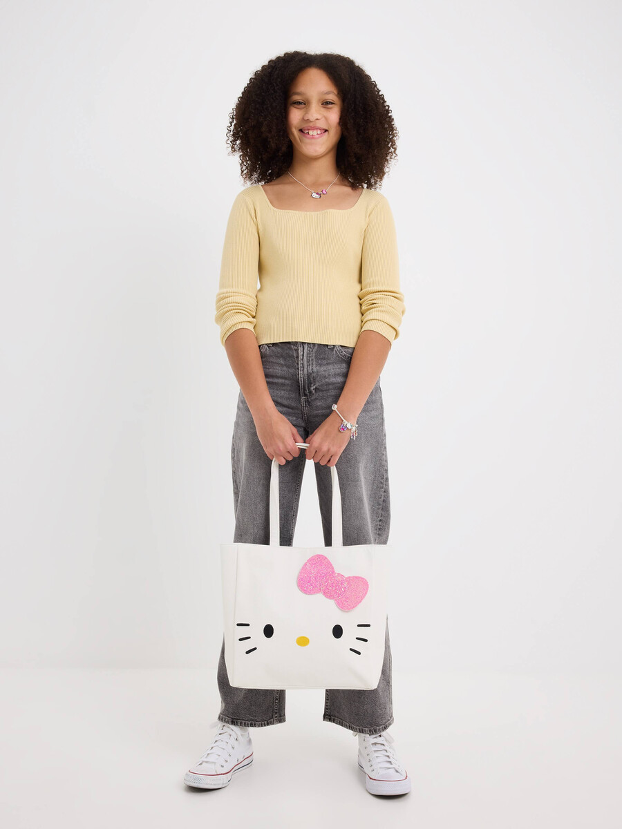 bolso tote de hombro hello kitty