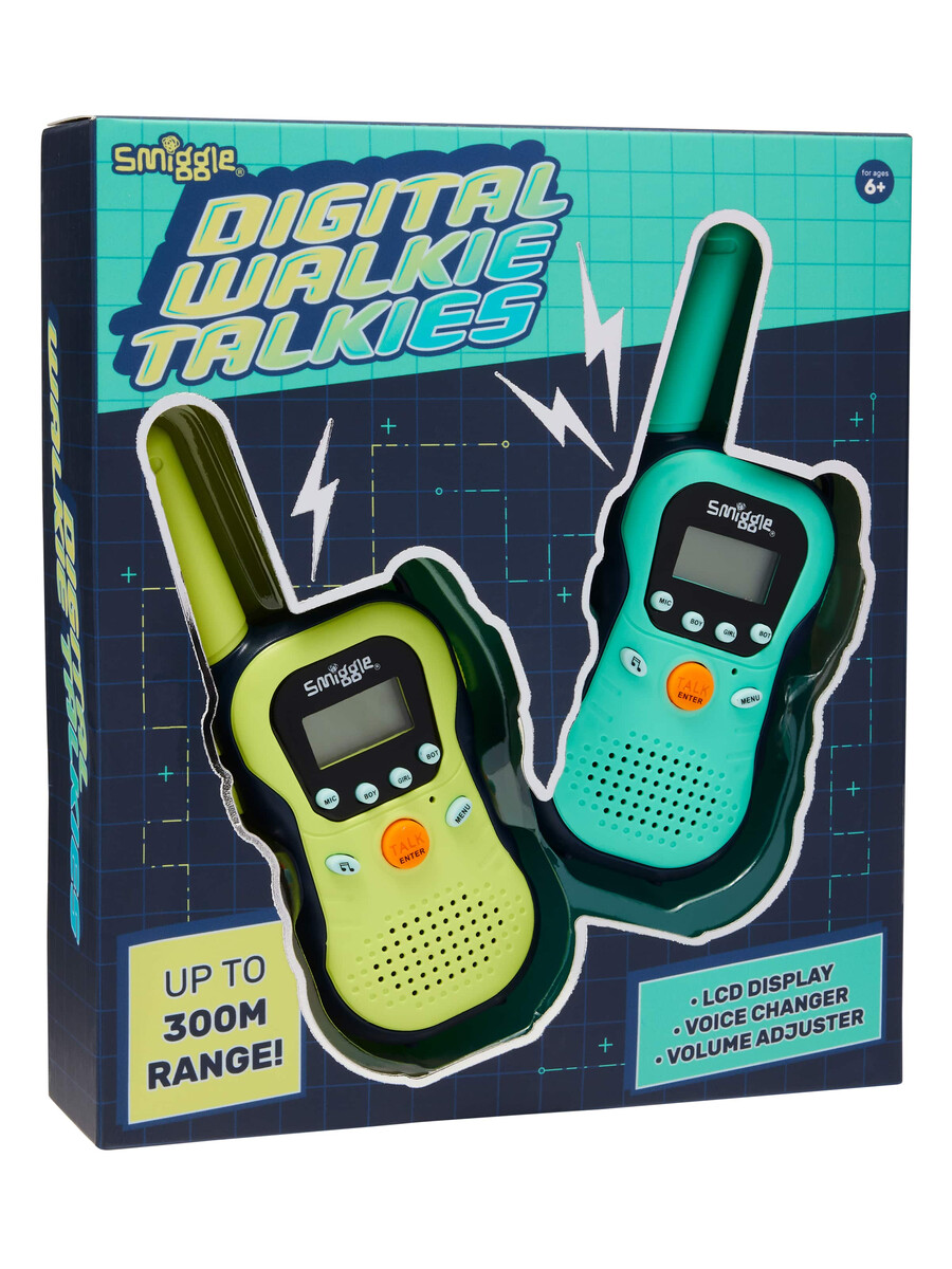 walkie-talkies espía digitales