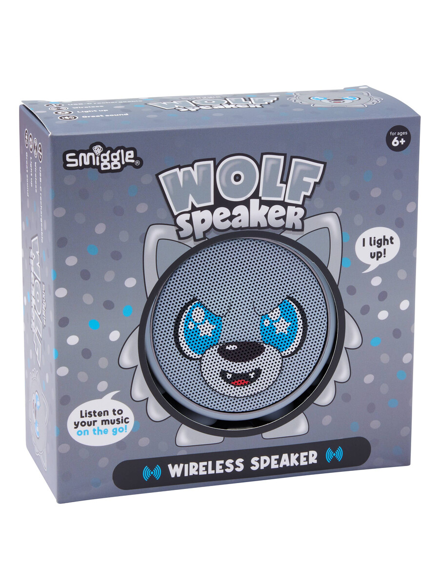 altavoz inalámbrico con personajes