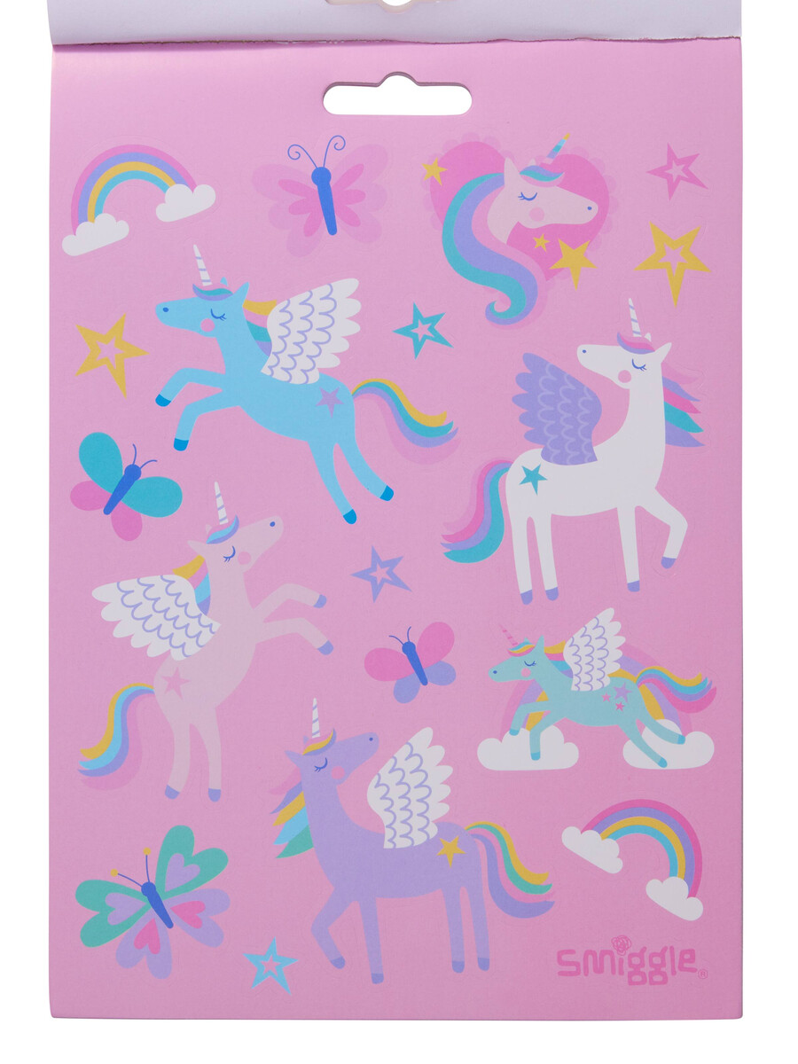 libro de pegatinas del estudio