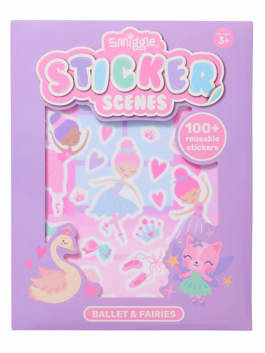 libro de pegatinas de escenas de juego