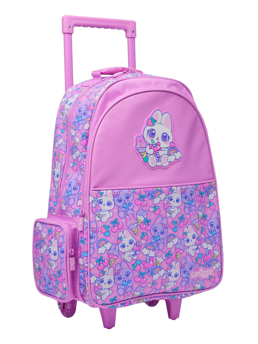 mochila con ruedas luminosas bright eyes