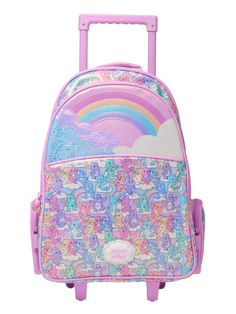 mochila con ruedas de los ositos cariñositos con luces
