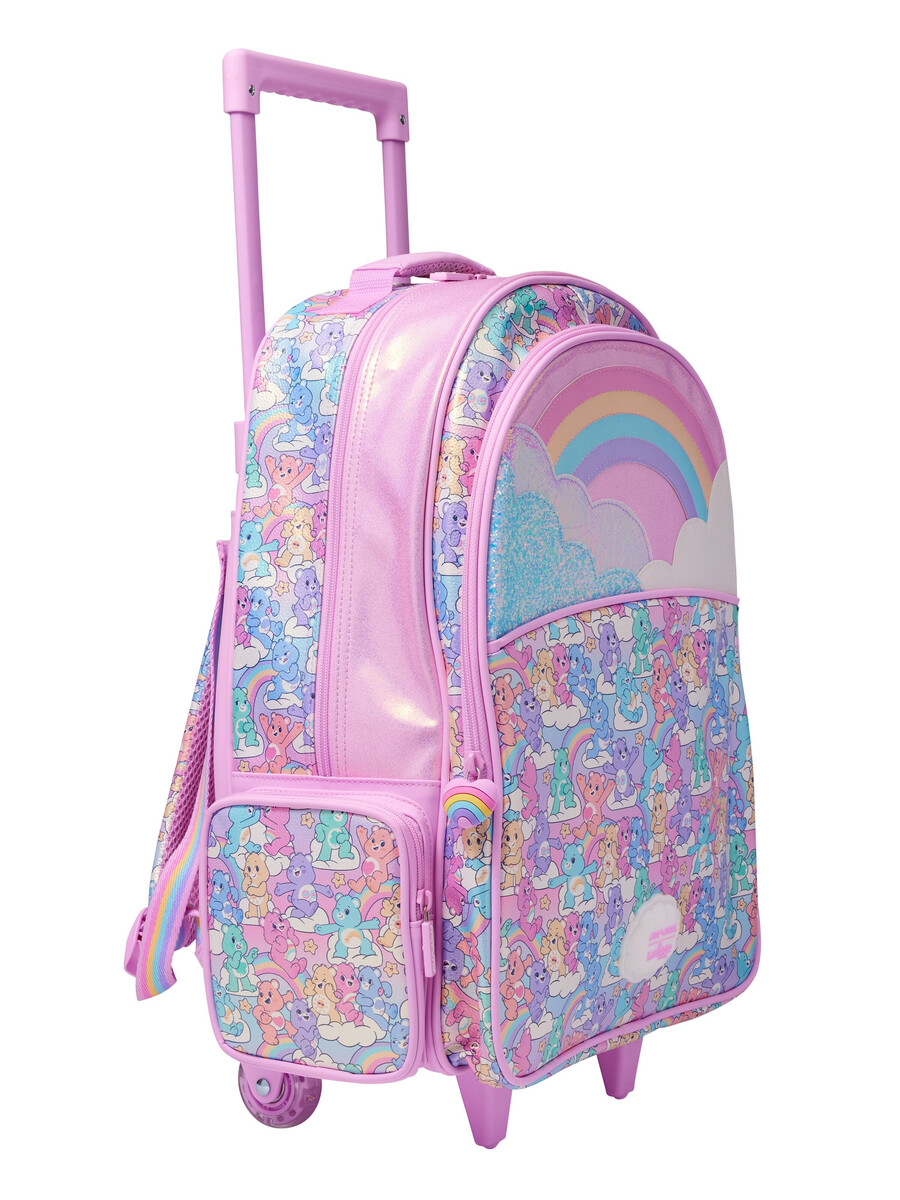 mochila con ruedas de los ositos cariñositos con luces
