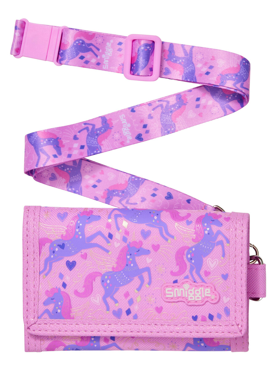 cartera aventurera con cordón