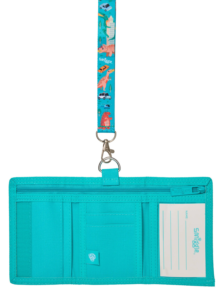 cartera aventurera con cordón