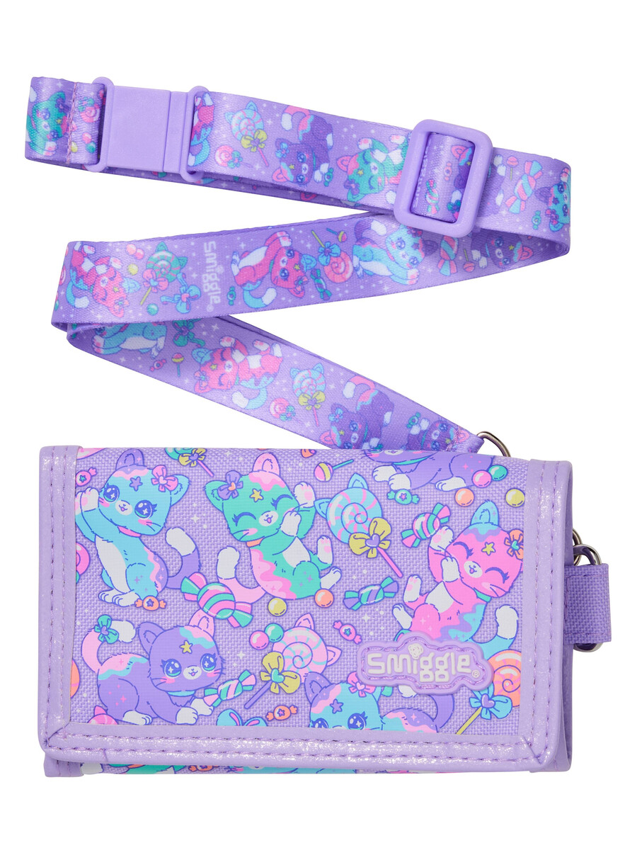 cartera aventurera con cordón