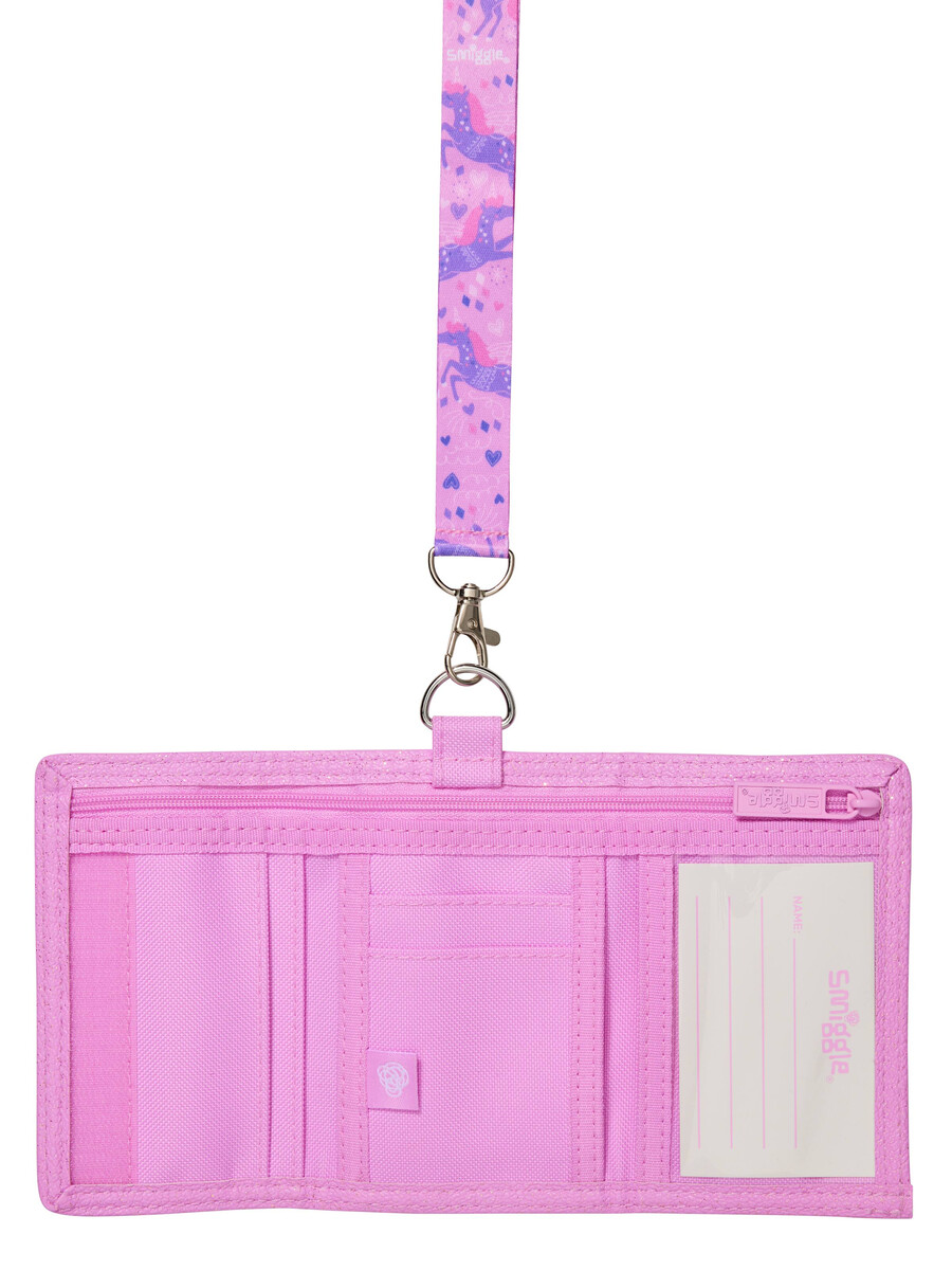 cartera aventurera con cordón