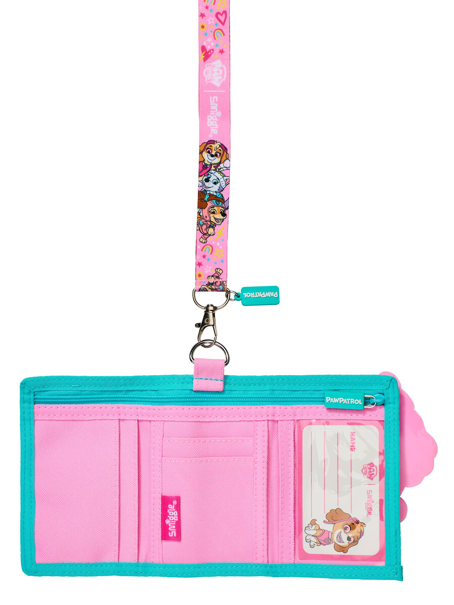 cartera con cordón de paw patrol
