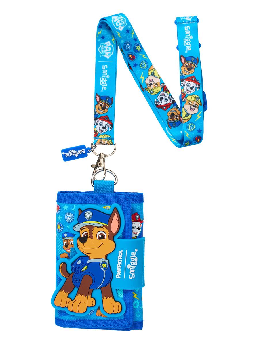 cartera con cordón de paw patrol
